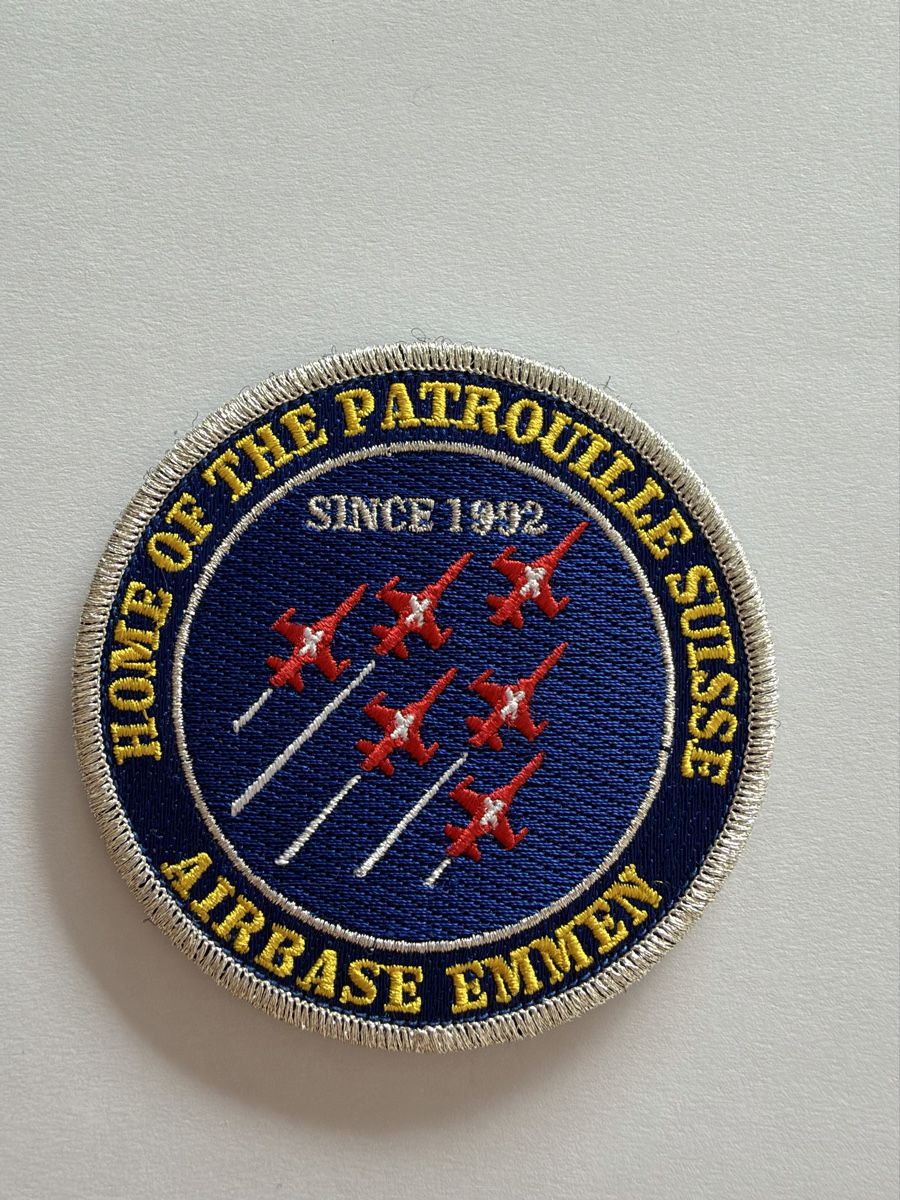 Schweizer Armee Plaketten & Abzeichen: Patrouille Suisse pack  – Gebraucht aus Chamoson von Lio_Rey 5