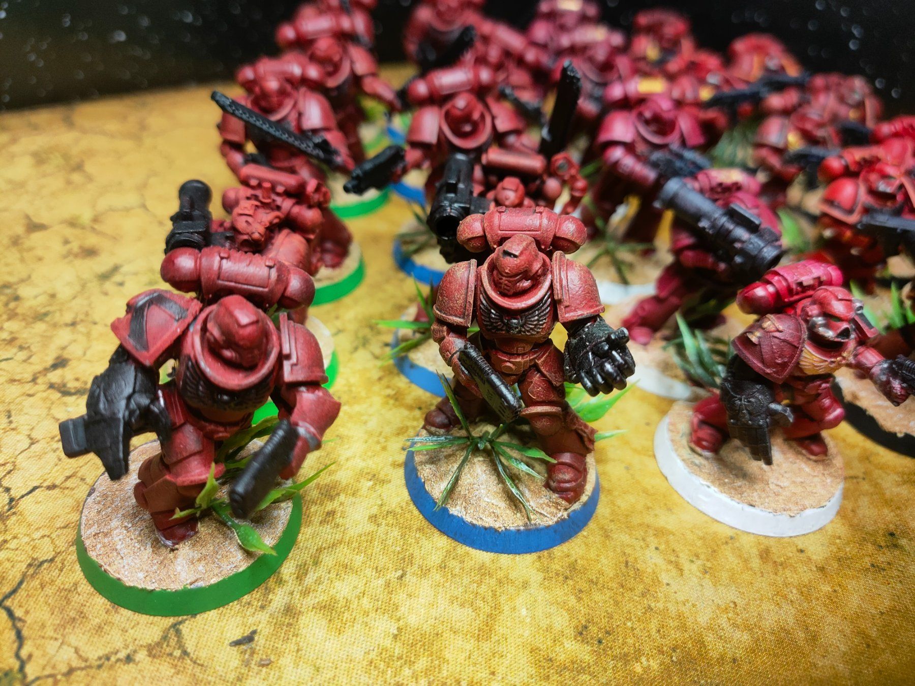 Kit di modellismo & Modellini statici: Space Marines, 15 x Intercessors 10 x Assault, Warhammer 40k – Usato da Baden venduto da Araneus 2