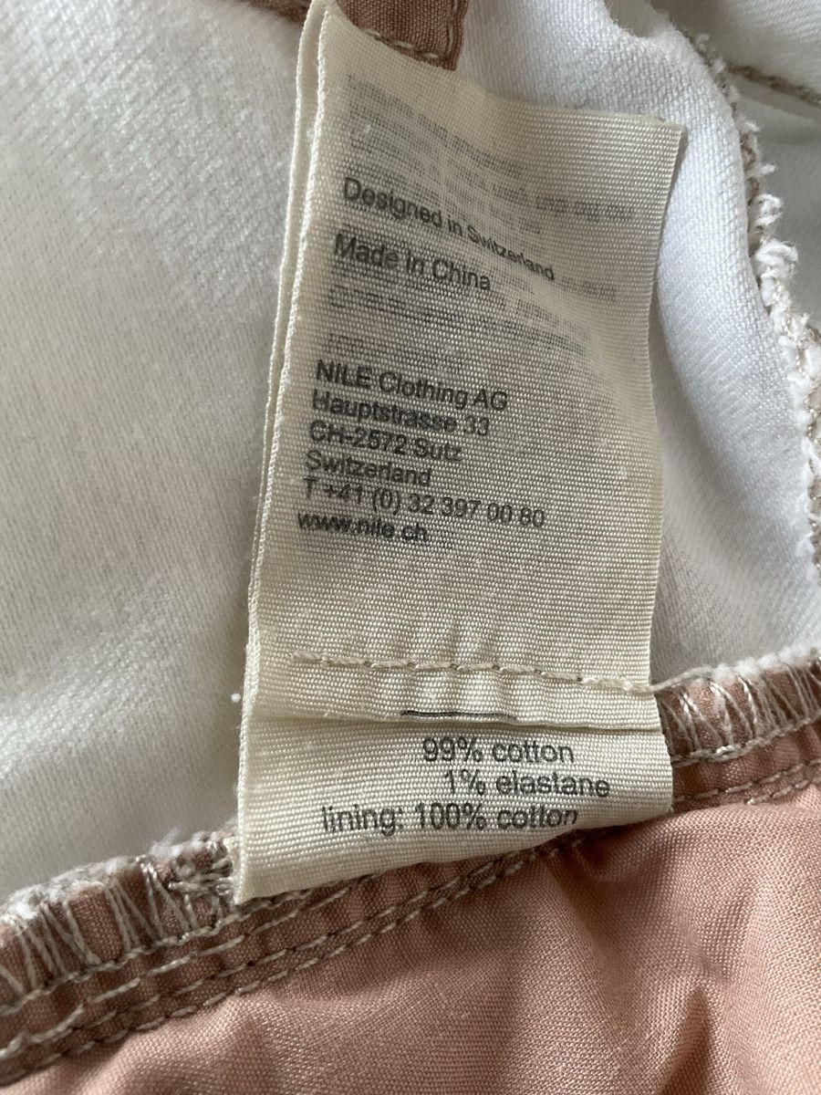 Nile Jeans: Jeans Nile weiss Grösse S offwithe – Usato da Basel venduto da Genie2 7