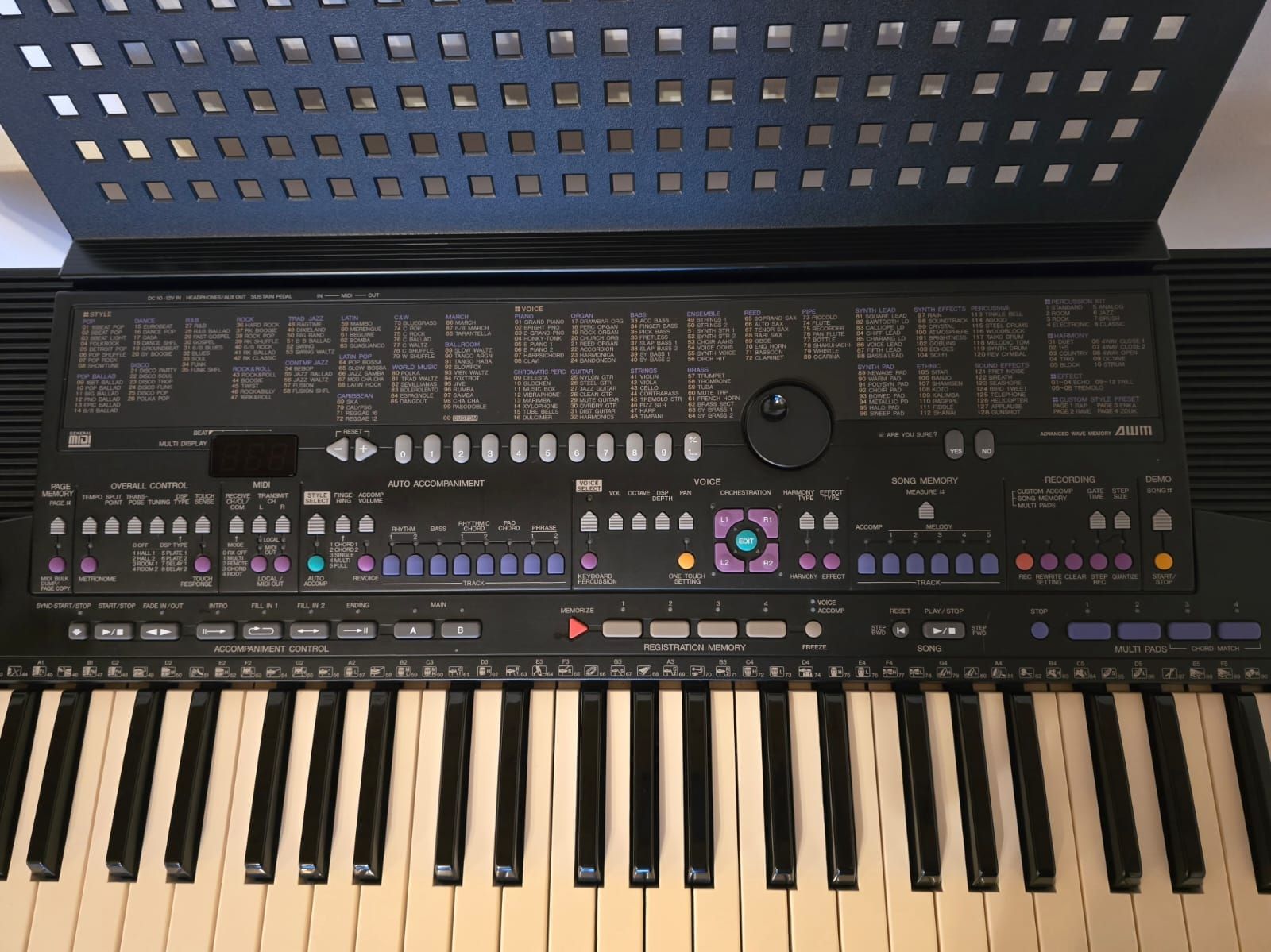 Yamaha Strumenti musicali: Keyboard Yamaha PSR-510 – Usato da Unterägeri venduto da MvRick 3