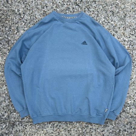 Vintage Sweatshirt Adidas baby blue 