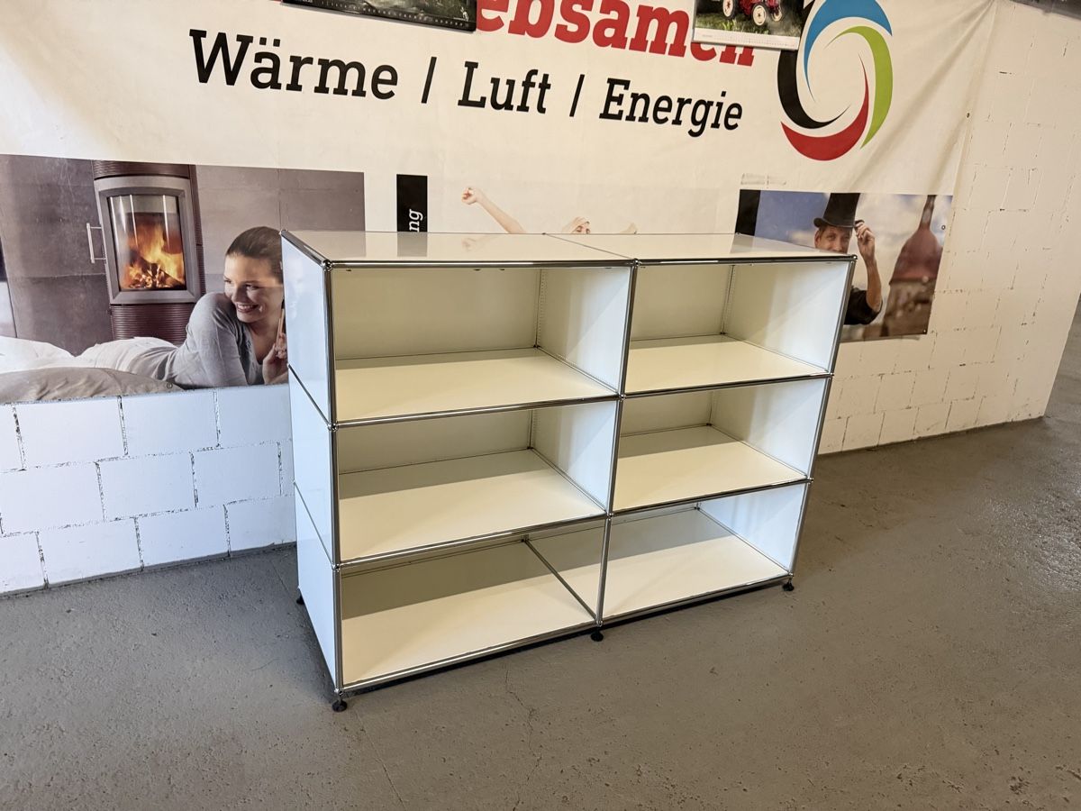 Regale: USM Haller Regalsystem weiss, Top Zustand – Gebraucht aus Hohenrain von Hopf12 1