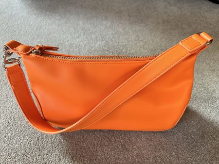 Sommer Tasche orange, Schultertasche, neu