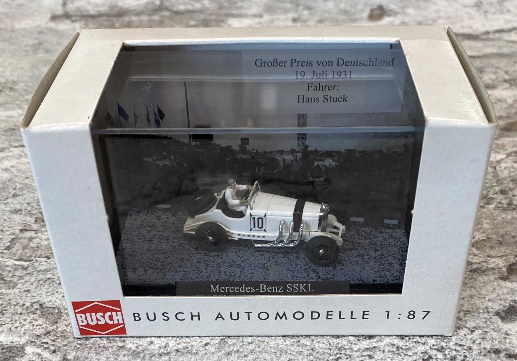 Busch Kit di modellismo & Modellini statici: Busch 48301 Mercedes-Benz SSKL – Nuovo e nell'imballaggio originale da Sursee venduto da Toni-SpielSursee 1