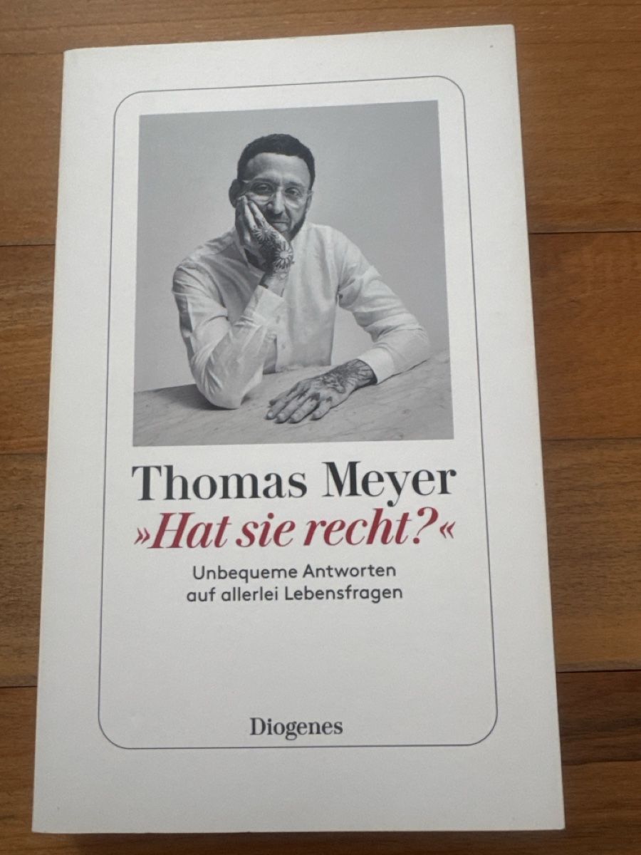 Bücher: buch; thomas meyer; hat sie recht – Neu (gemäss Beschreibung) aus sargans von lnoa