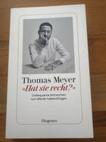 buch; thomas meyer; hat sie recht