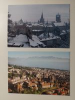 2 Ansichtskarten "Lausanne"