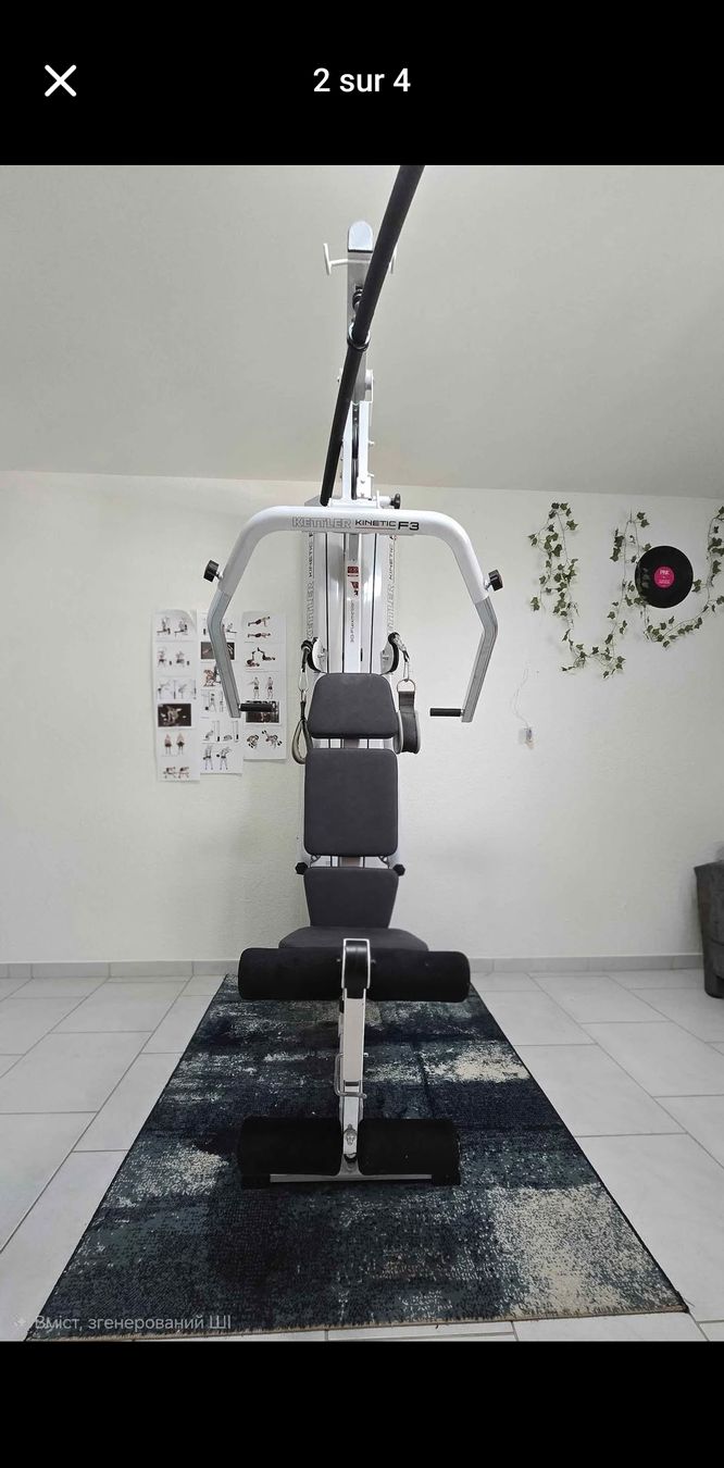 Kraftstation Kettler Kinetic F3 Lieferung und Montage GRATIS (D ...