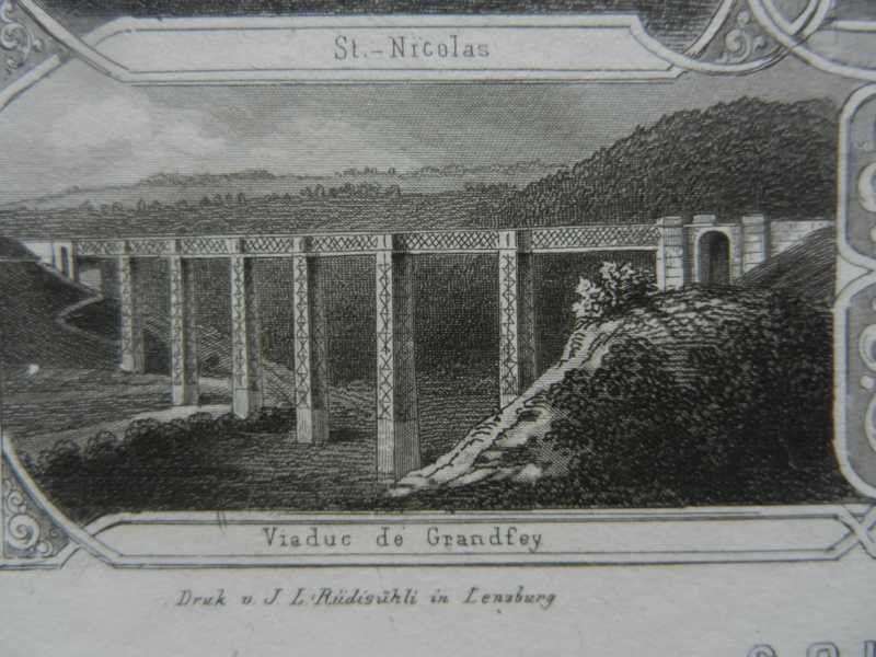 Incisioni: Fribourg Souvenir – Usato da Risch venduto da Rischli15 7