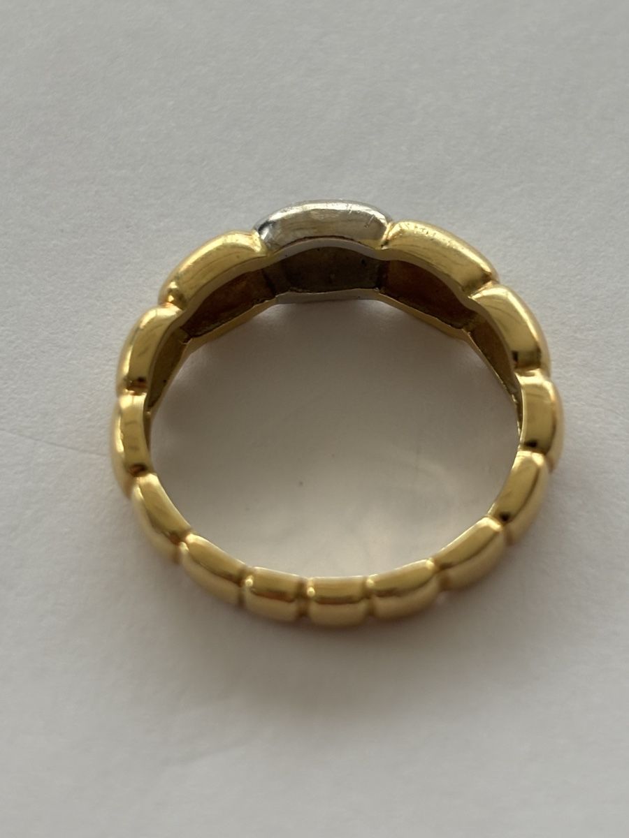 Anelli: Goldring 750 mit Diamanten – Usato da Langnau am Albis venduto da flusspflege 5