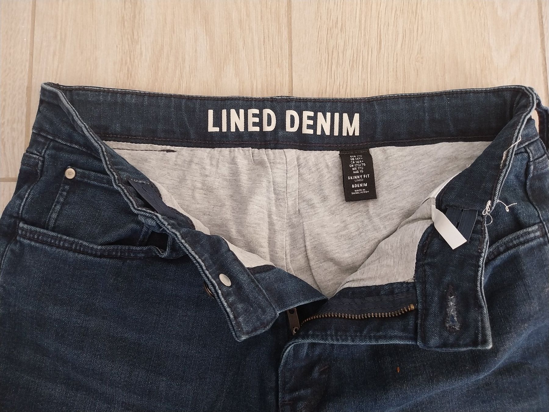 Jeans: Lined Denim Termojeans, Gr. 170, Top! – Usato da Birmensdorf ZH venduto da M4rwin 1