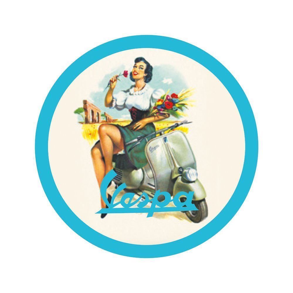 Insegne: K..) Vespa Blech-Reklameschild – Nuovo e nell'imballaggio originale da Wil SG venduto da Saxer1