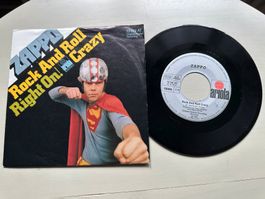 ZAPPO rare Kult Single Rock and Roll Glam Rock 70's Top Hit