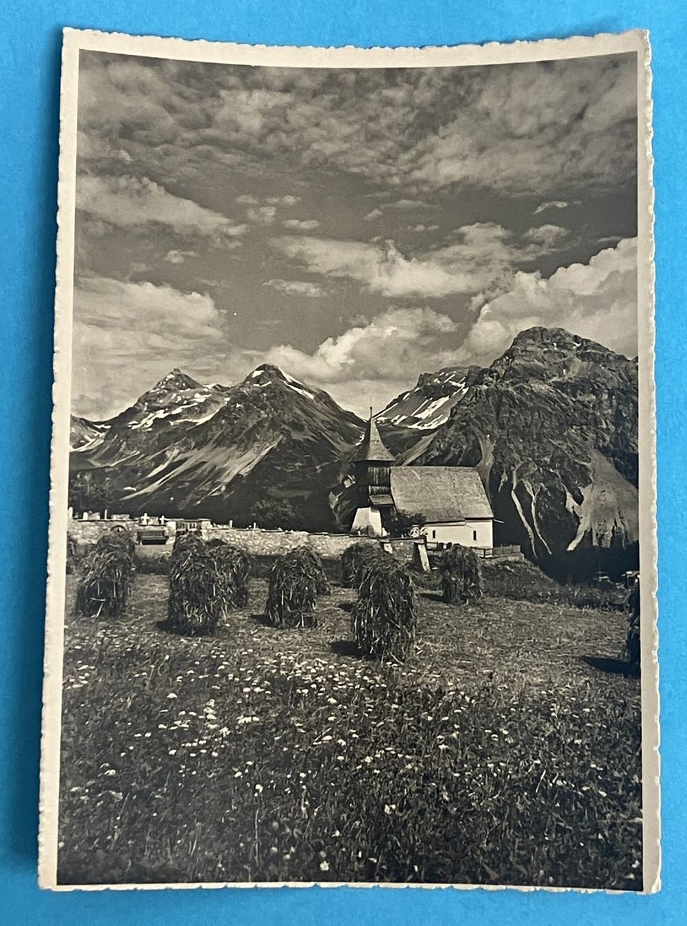 Cartoline postali: AROSA BERGKIRCHLEIN – Usato da Oberwil BL venduto da SALOB