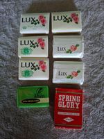 Vintage Seifen Kollektion: Lux, Palmolive, Spring Glory