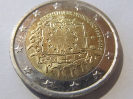2 €uro Gedenkmünze  Deutschland  30 Jahre Eurpoaflagge