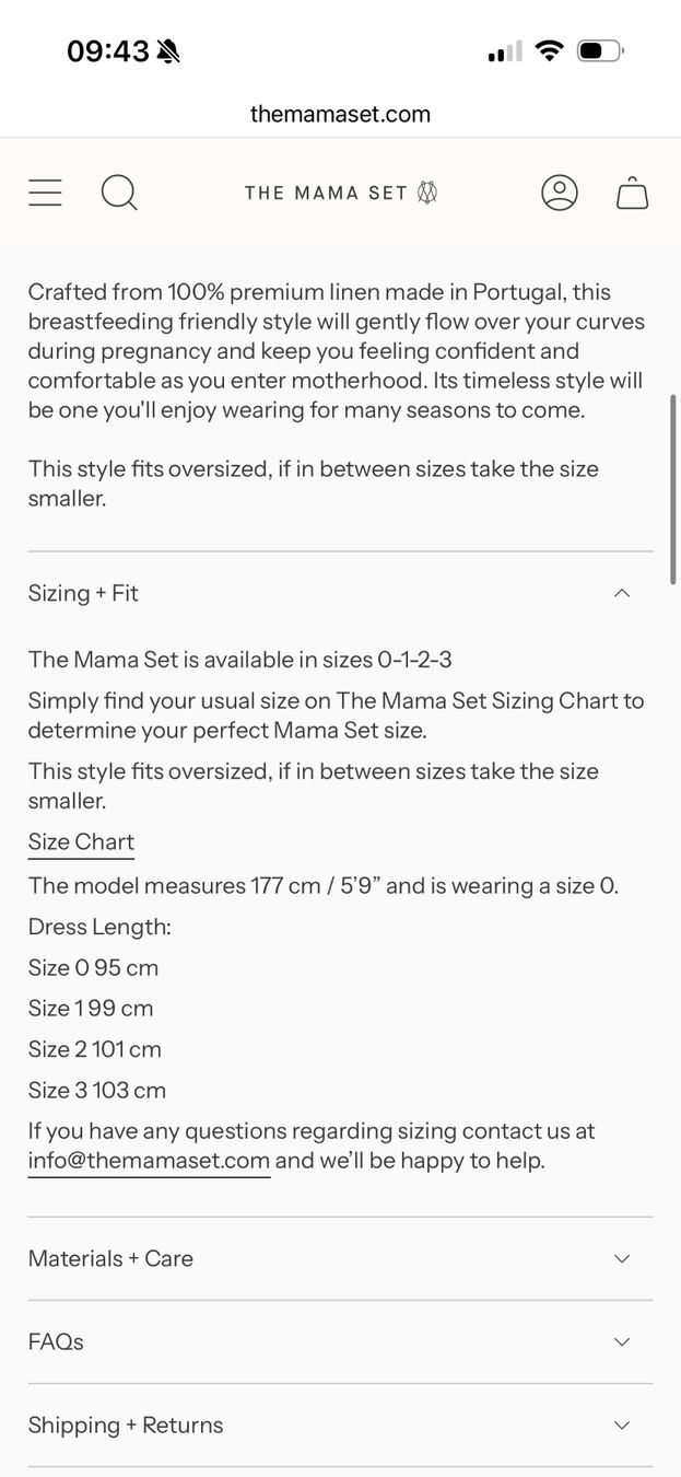 Vestiti: The Mama Set Leinenkleid – Usato da Sissach venduto da JoolkeBa 3