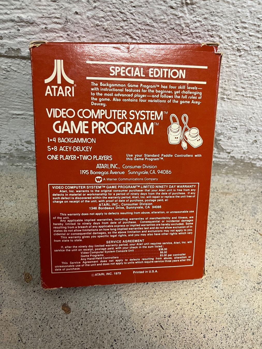 Atari Giochi: PC Spiel Atari Backgammon – Nuovo (secondo la descrizione) da Zürich venduto da engebrunau 1
