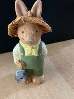 Hase mit Strohhut