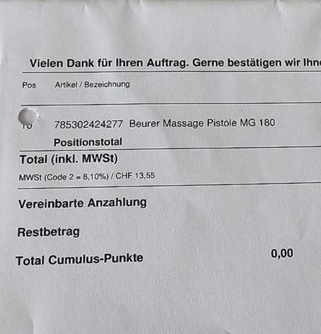 Beurer Massagegeräte: Beuer Massagepistole – Gebraucht aus Reussbühl von Irsara13 2