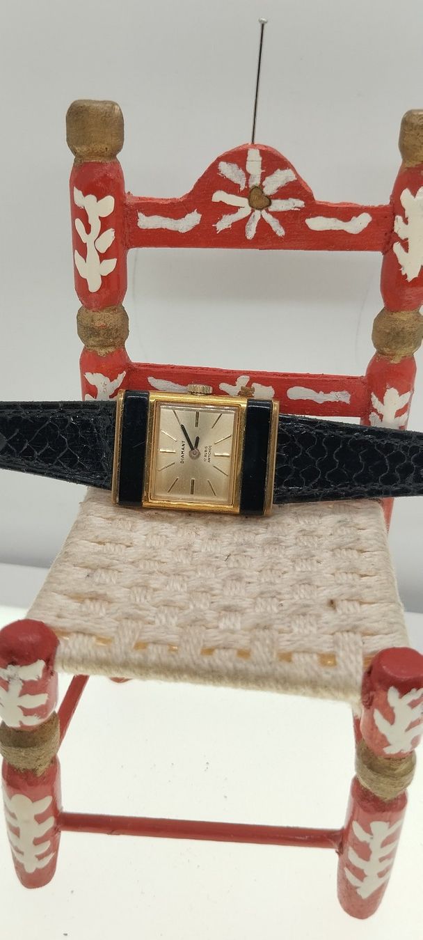 Orologi: montre vintage diamant – Usato da La Chaux-de-Fonds venduto da jac_9llg 3