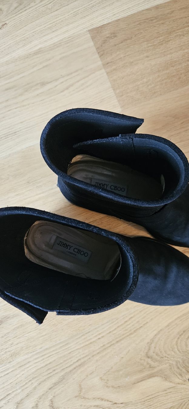 Jimmy Choo Chaussures femmes: Jimmy Choo Black Suede Ankle Boots Size 38 – Neuf (Voir description) à Horgen par SA_MOE00 2