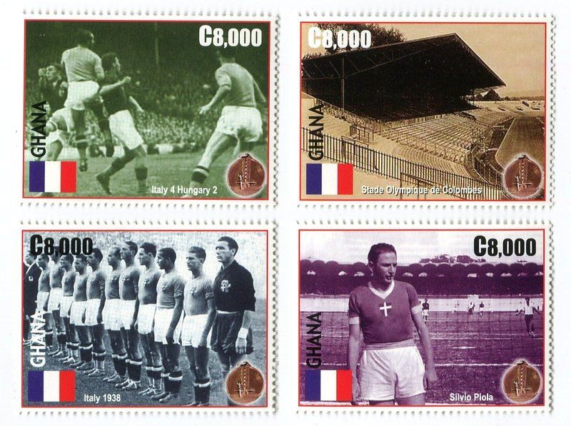 Alle Briefmarken: Briefmarken "Fussball". Ghana – Neu und originalverpackt aus Basel von Butsch5