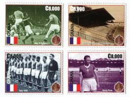 Briefmarken "Fussball". Ghana