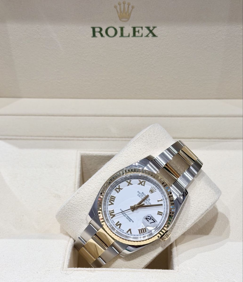 Rolex Orologi: Rolex Datejust 36mm Stahl/Gold – Usato da Zürich venduto da WATCHROOM 1