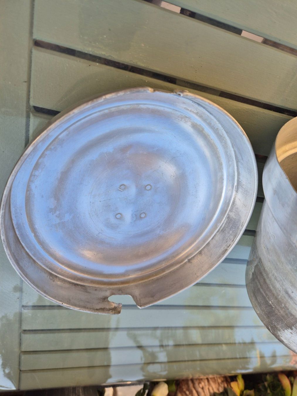 Backformen: Alte Puddingform mit Deckel, Vintage, Alu – Gebraucht aus Bern von aronari 3