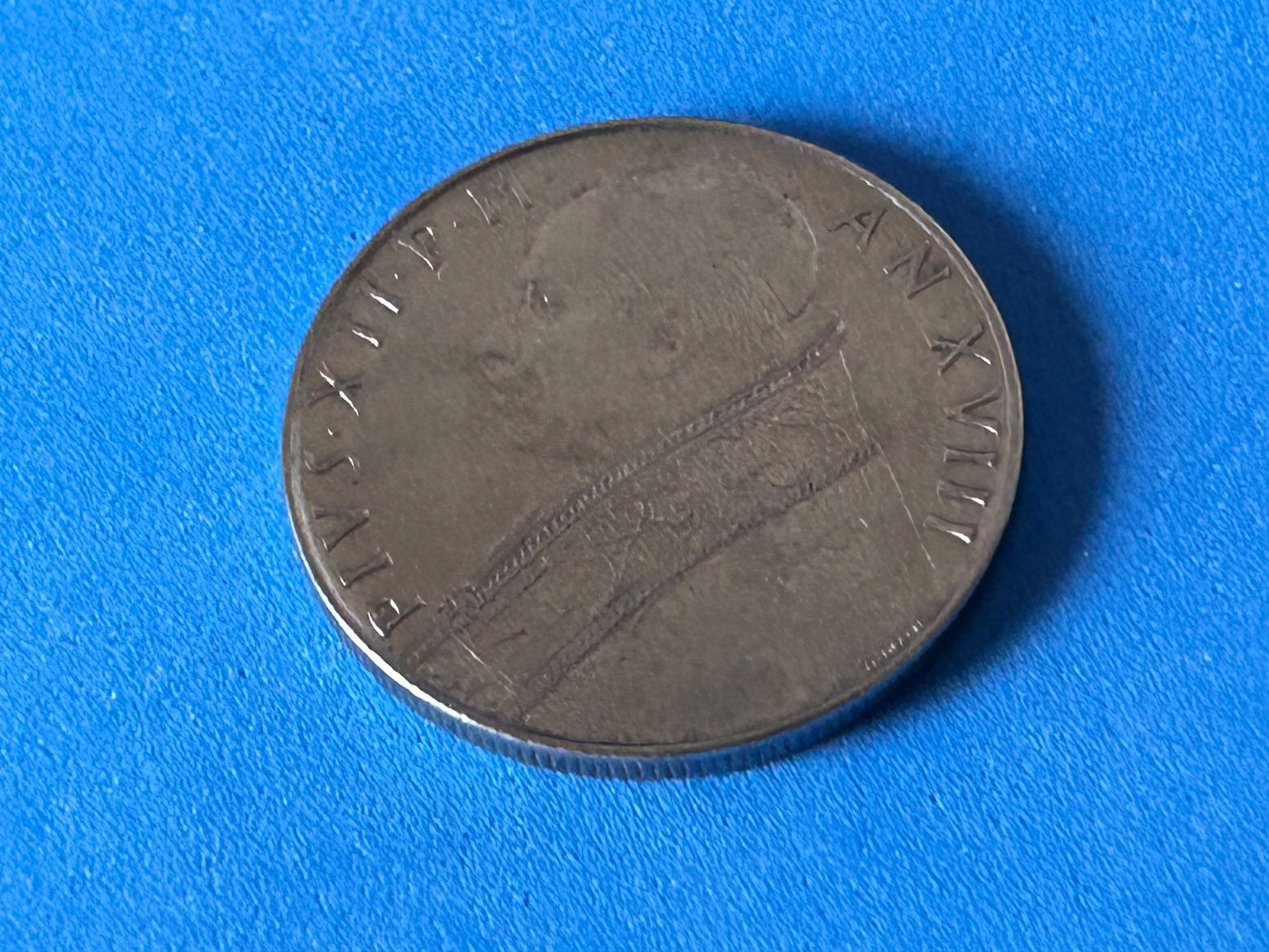 Tutti le monete: Vatican - 100 Lire - Pius XII 1956 – Usato da Corcelles NE venduto da AJKader 1