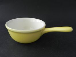 Vintage Miniatur Pfanne - Villeroy & Boch - 50- iger - gelb