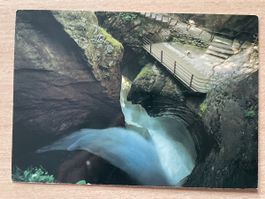 Ansichtskarte Trümmelbach fünfter Fall, 1982 nach Neuhausen