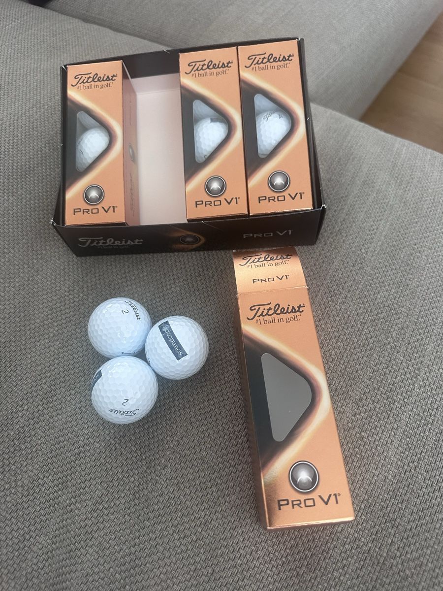 Titleist Palloni: Neue Titleist PRO V1 Golfbälle 12 Stk. – Nuovo e nell'imballaggio originale da Wollerau venduto da Finkenwurf 1