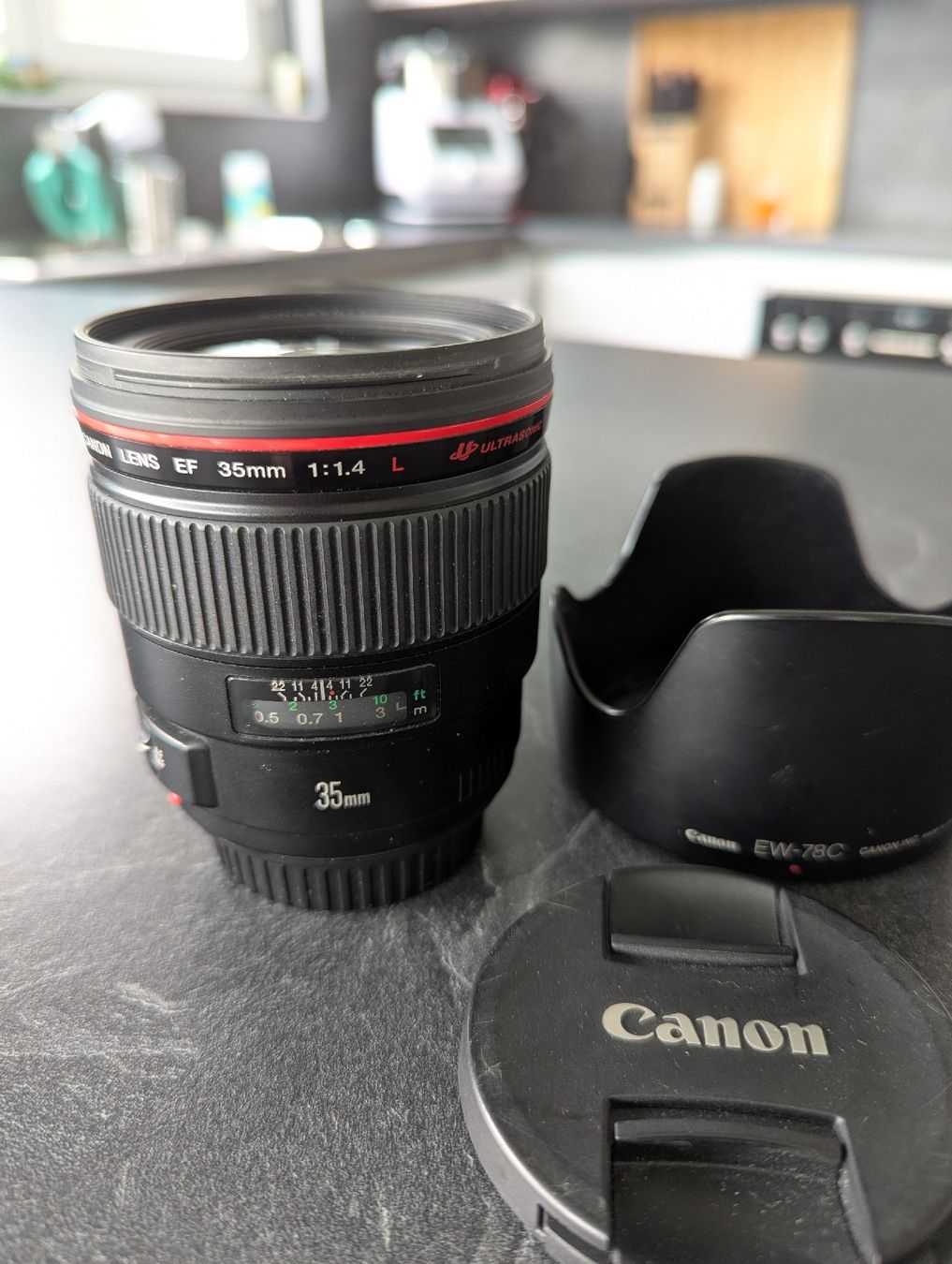 Canon EF 35mm 1:1 4 L USM Objektiv Top Zustand (Gebraucht) in