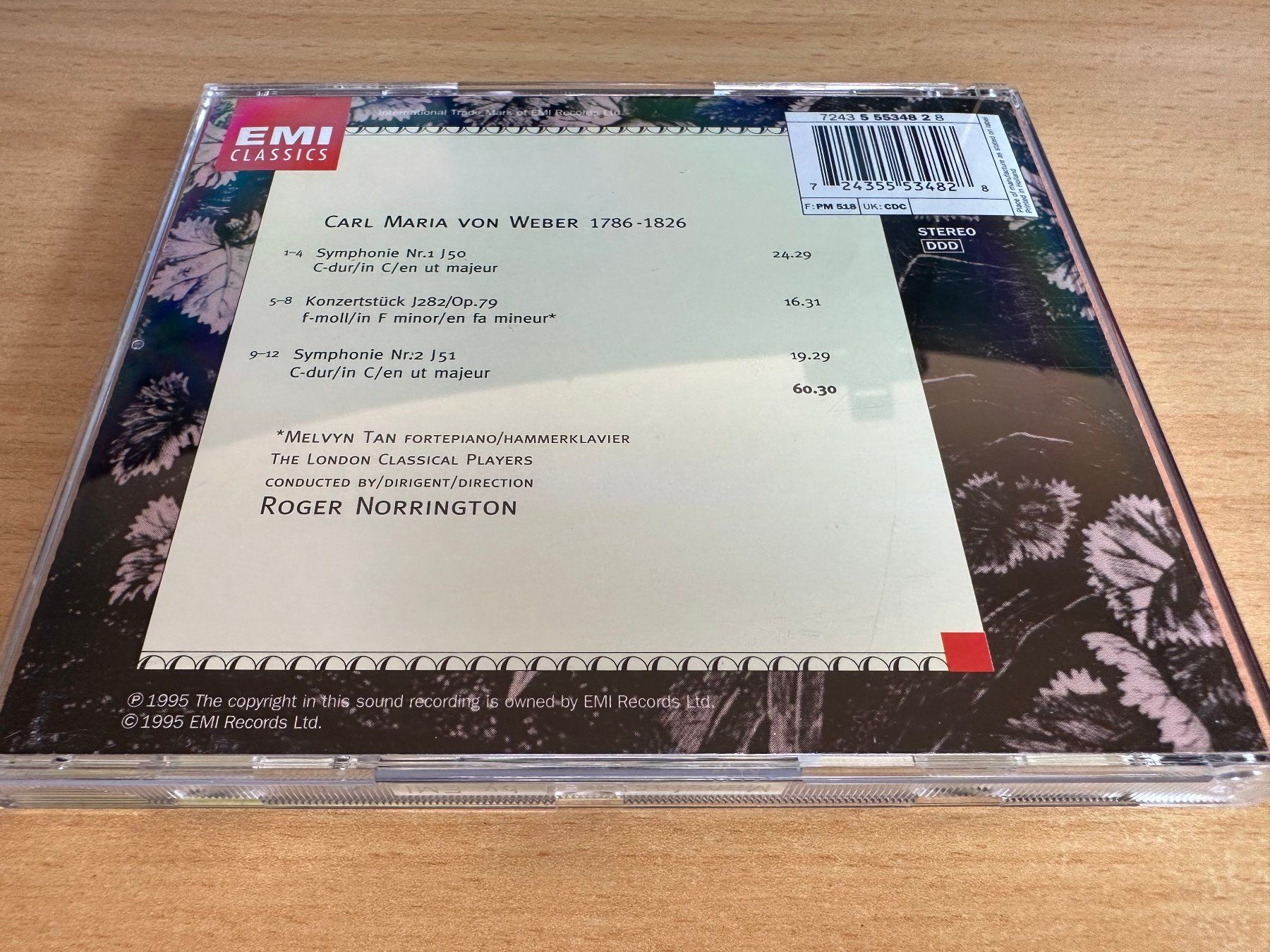 CD: Weber - Symphonien 1 & 2 - Konzertstück – Usato da Rikon im Tösstal venduto da Alpenmutz 1
