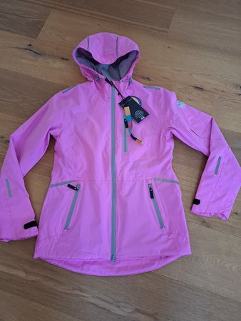 Rukka Regenjacke Grösse 36 neon pink