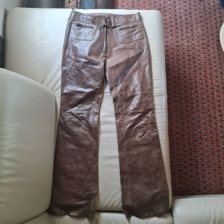 Lederhose in braun ,Grösse S