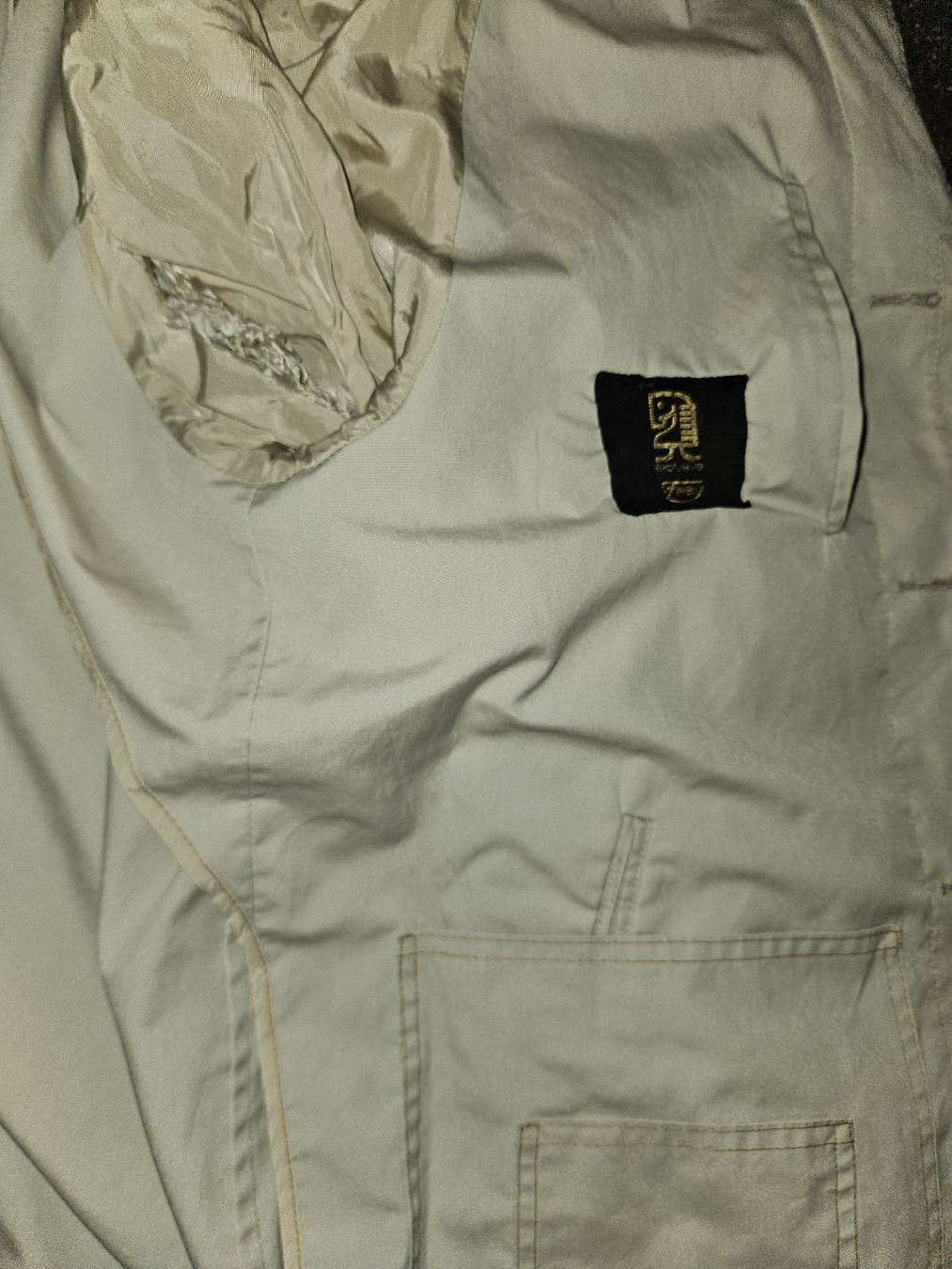 Cappotti: Werther Frühlingsmantel, Beige Gr M – Usato da Anwil venduto da tamoos 6