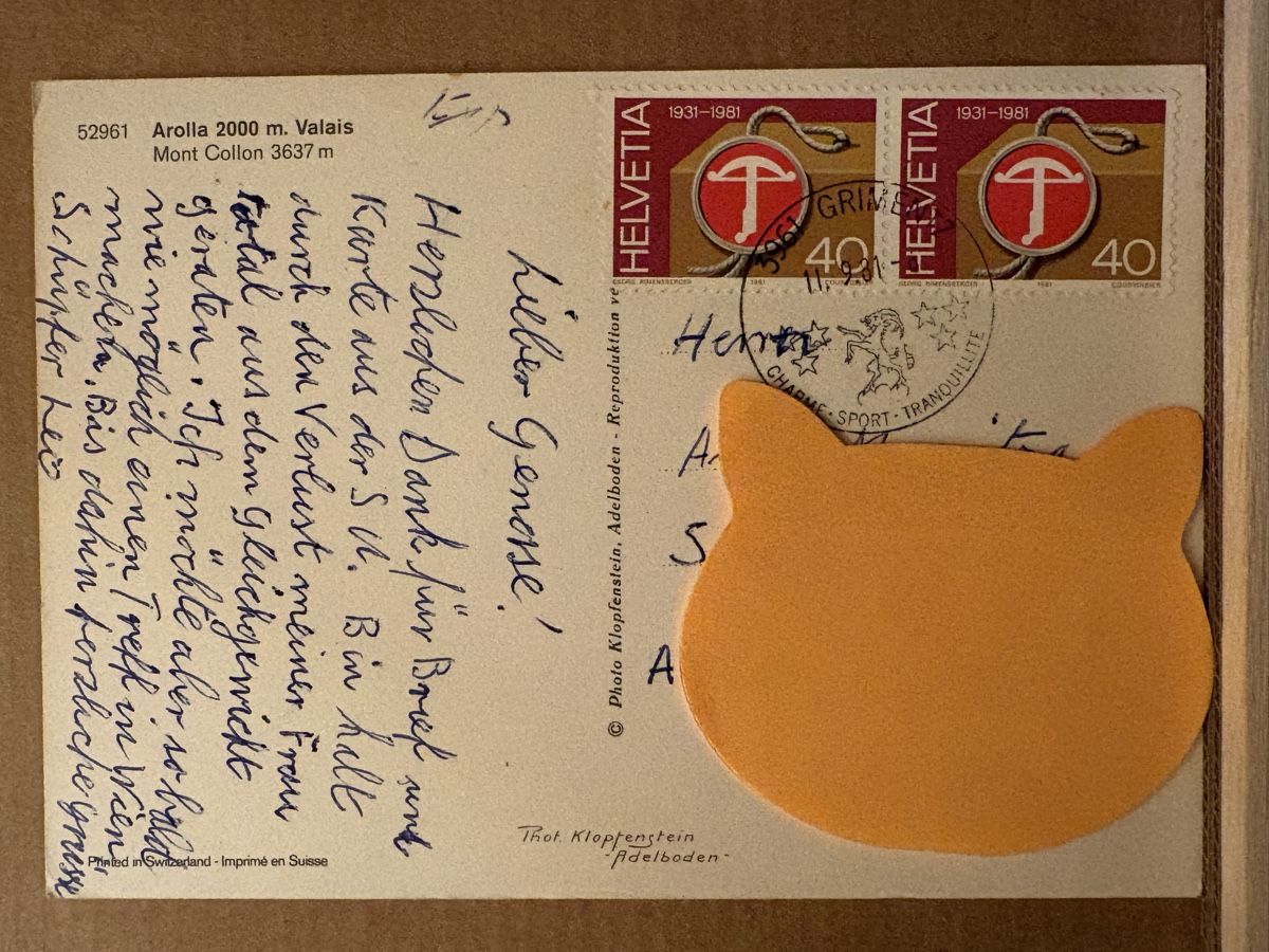 Cartoline postali: AK von Arolla Mont Collon – Usato da Rümlang venduto da Kartenpost1 1