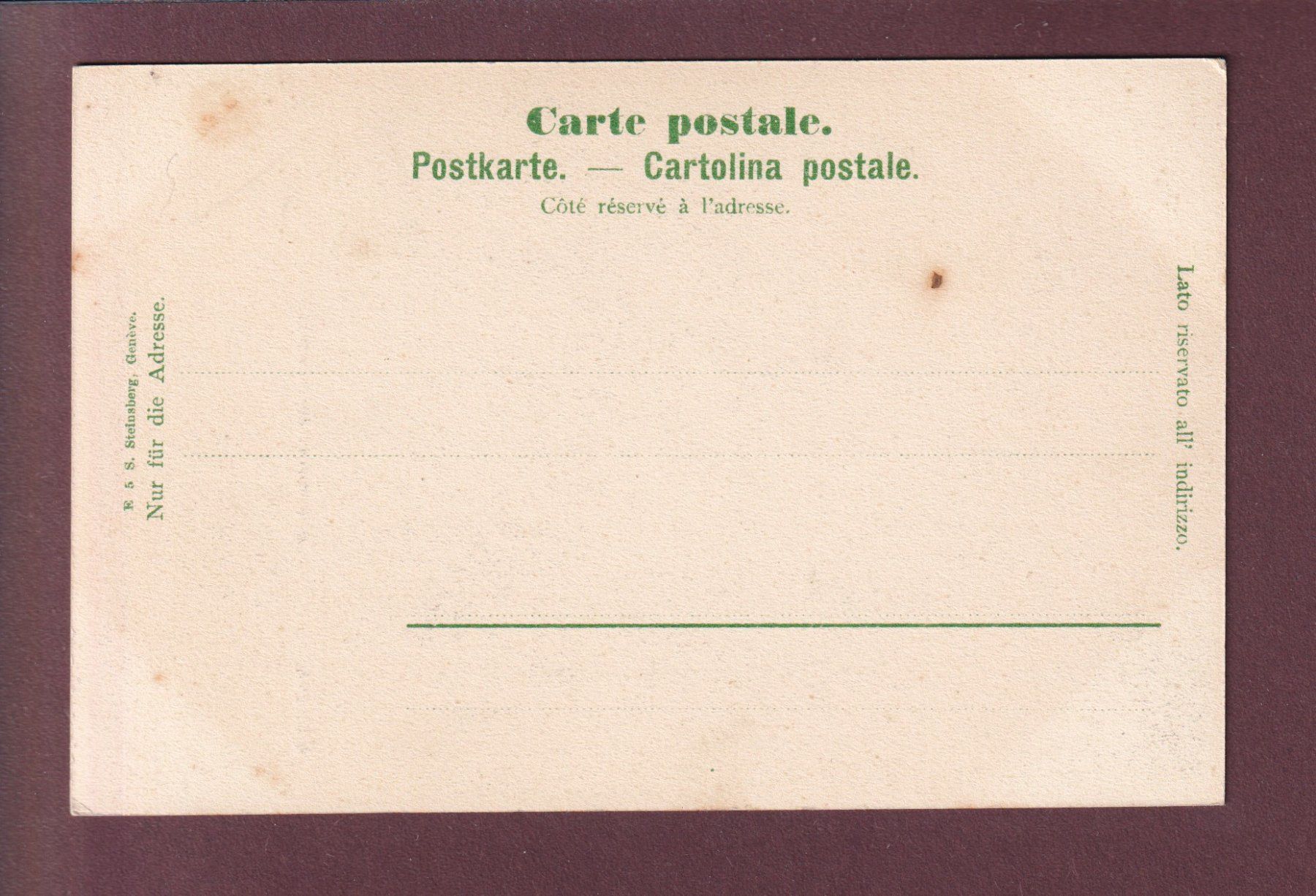 Cartoline postali: GENEVE - Monument Brunswick – Usato da Pully venduto da nicecards 1