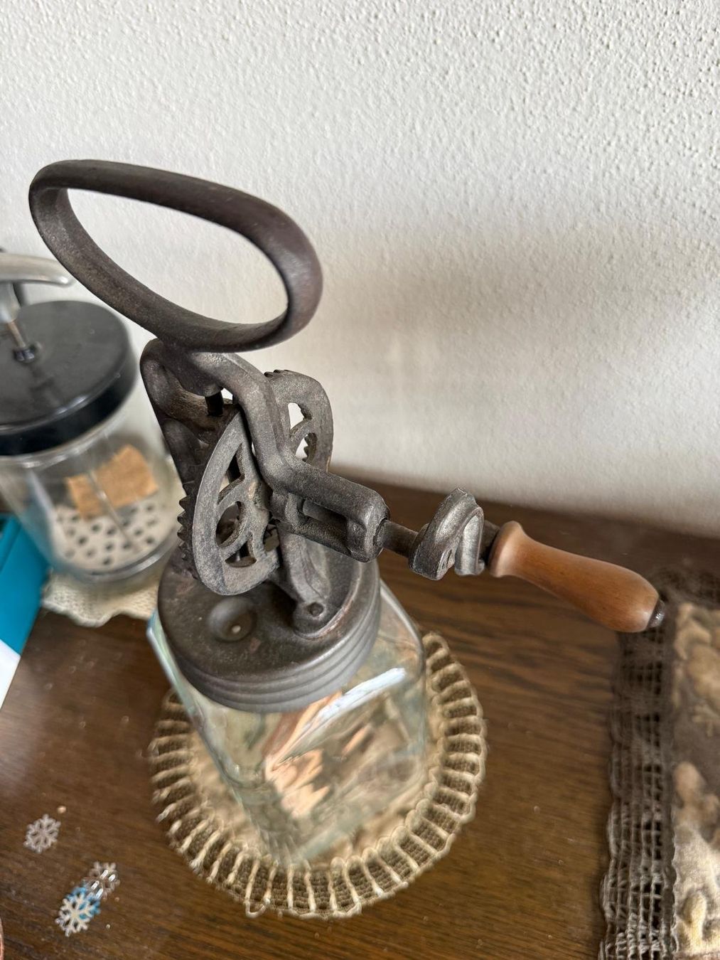 Tutte le decorazioni: Mechanische Buttermaschine – Usato da Bellinzona venduto da sonneee24 1