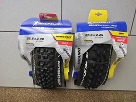 2 Stück Michelin Wild Enduro Pneu Mud -mix-soft 27.5