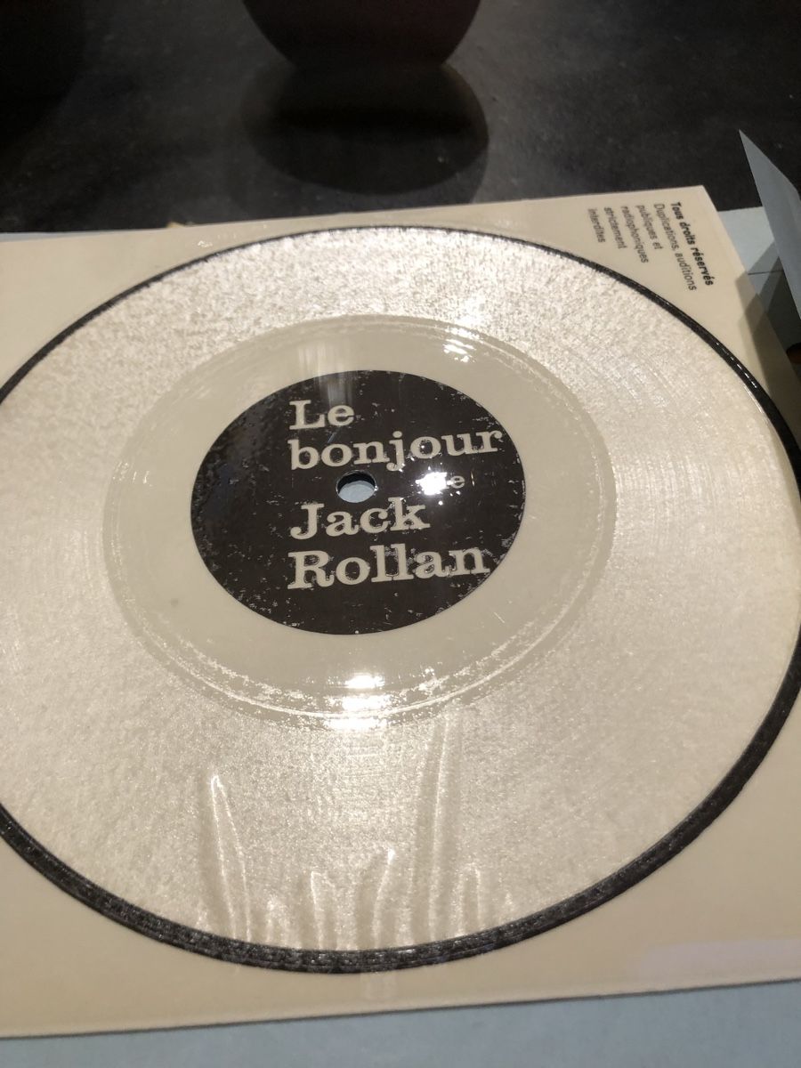 Vinyles: Disque Le bonjour de Jack Rollan – D'occasion à Grangettes-Romont par Guillaumegrangettes 5