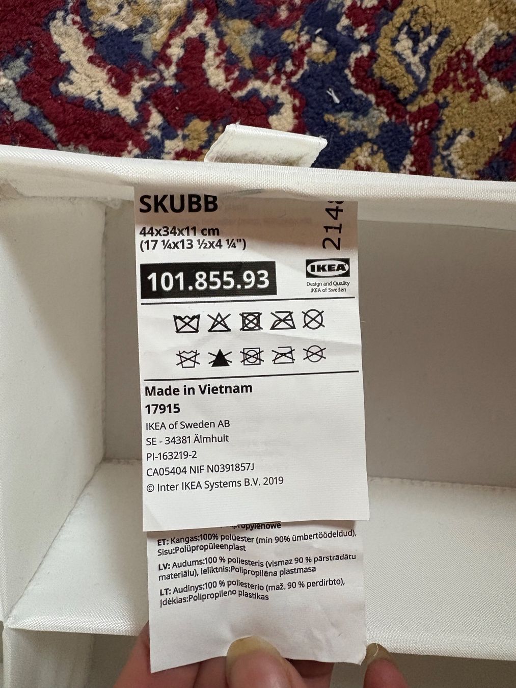 Ikea Garderobe: IKEA SKUBB Schrankorganisator – Gebraucht aus Othmarsingen von shi_z6zz 4