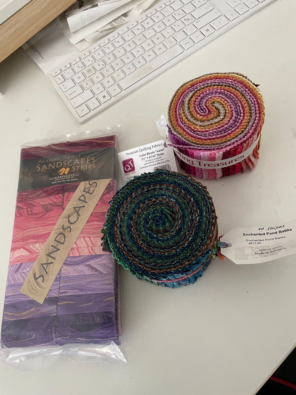 Stoffe: Jelly Roll für Patchwork – Neu und originalverpackt aus Wil SG von lovely02