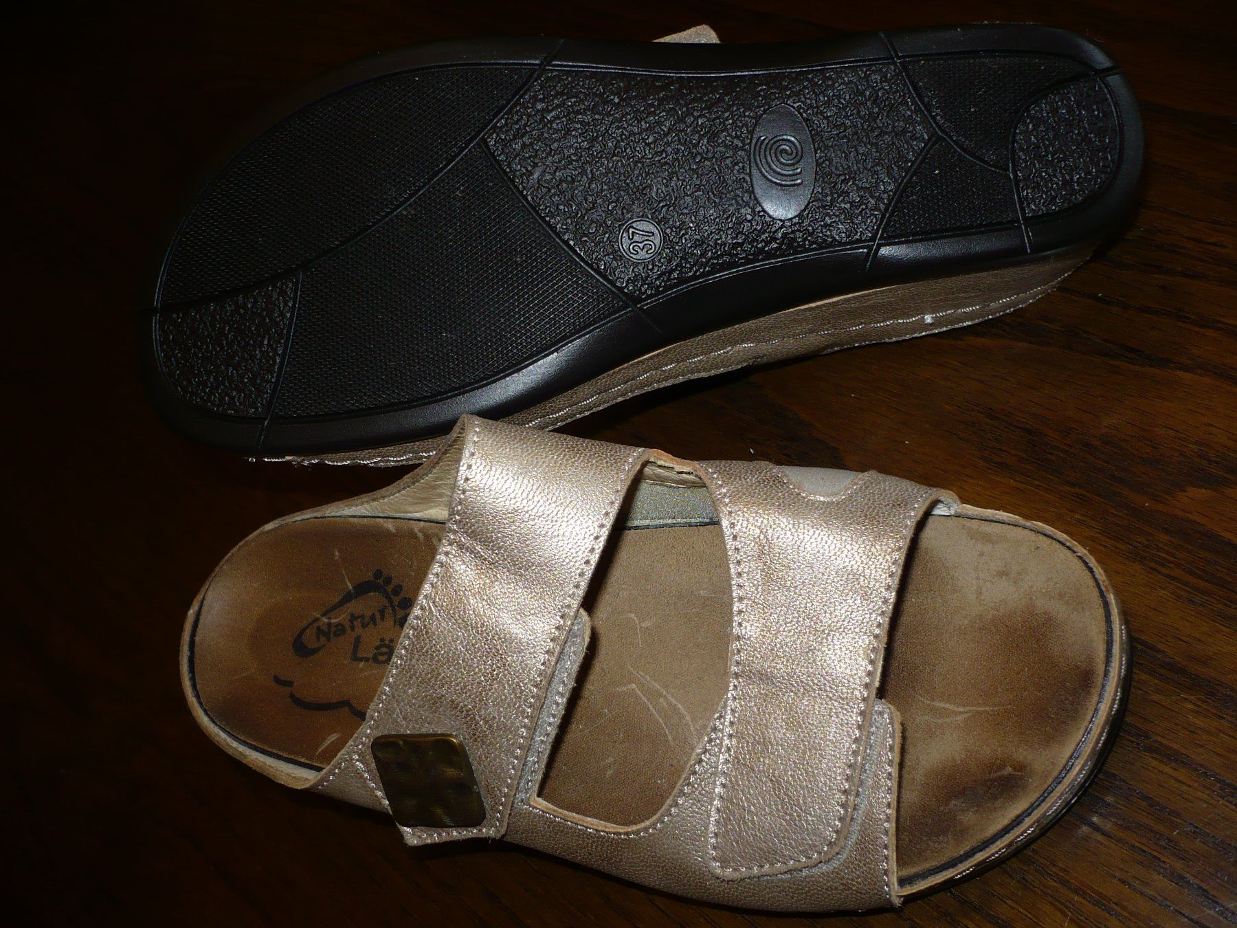 Damenschuhe: Pantoletten NATURLÄUFER Gr. 37 – Gebraucht aus Merzligen von Marthe22 3