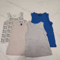 4 x Tanktops Kinder gr.110/116