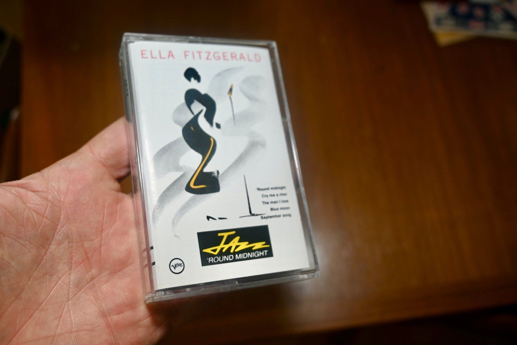 Musicassette: MC VERVE ELLA FITGERALD round about midnight – Usato da Pfaffhausen venduto da mono_rec 1