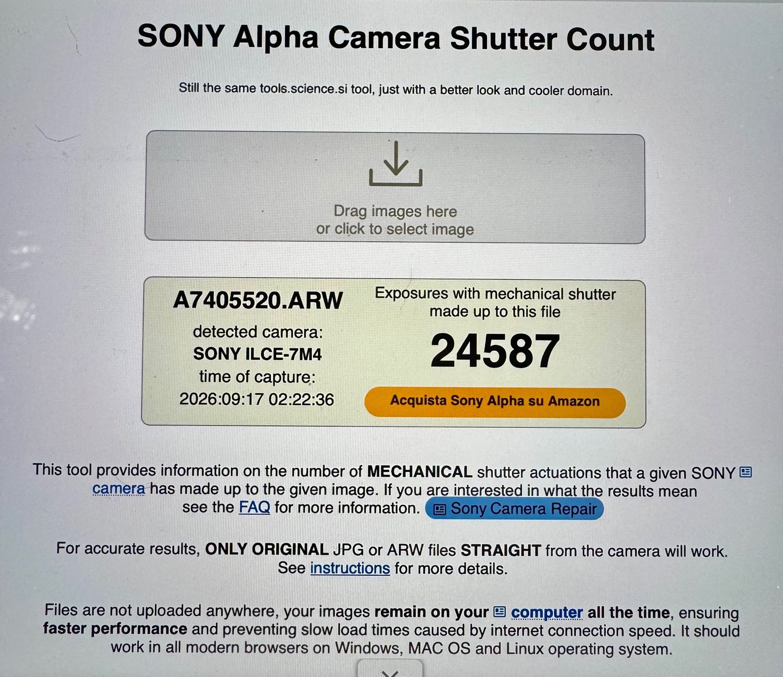Sony Fotocamera: Sony Alpha 7 IV con accessori – Usato da Melano venduto da Vintage-Life 8